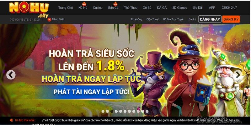 Một số điều cần biết khi tham gia vào cổng game Nohu